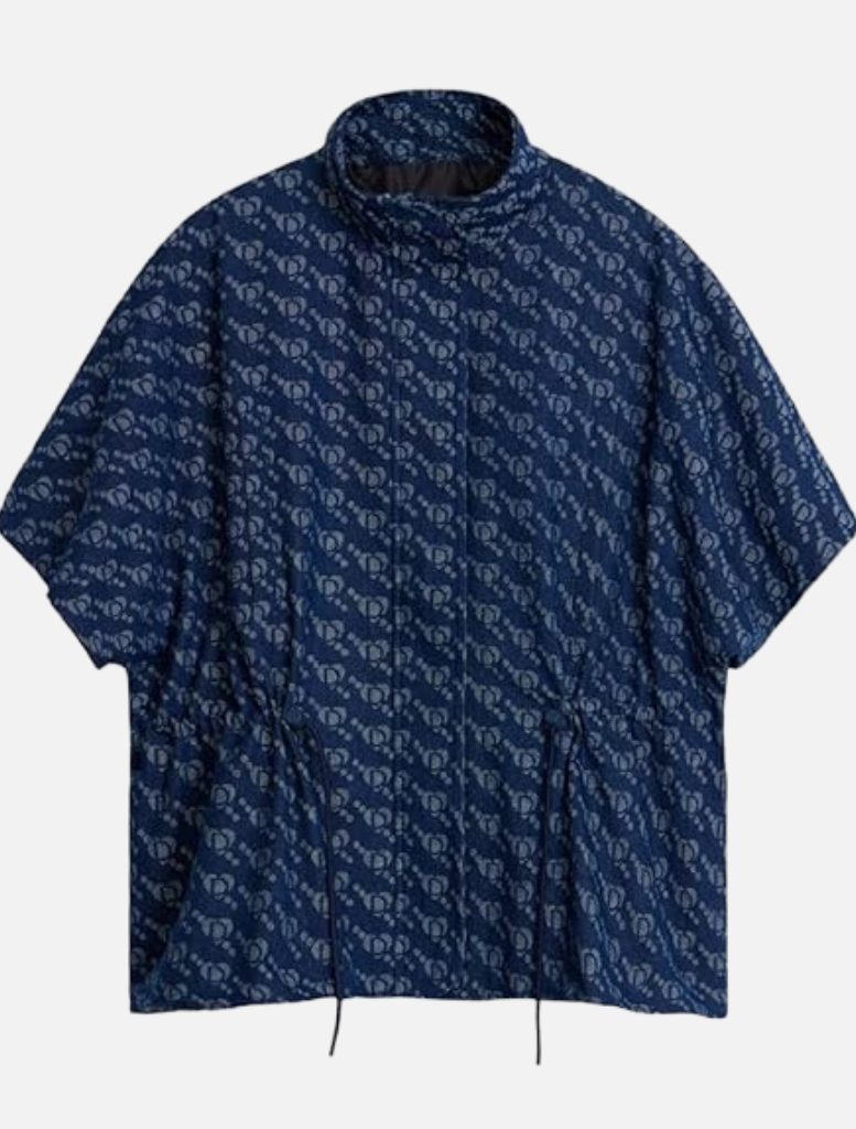 Poncho Imago. - Denim Blue