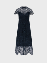 Elise Midi Dress - Midnight