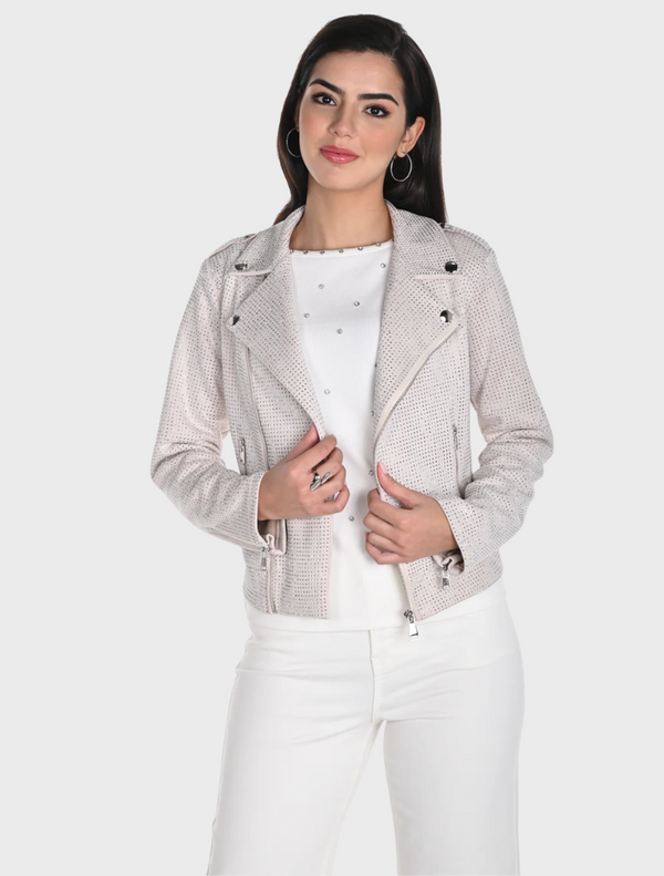Knit Jacket - Champagne