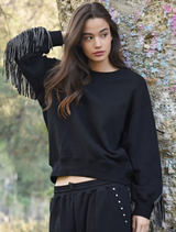 Fringe Festival Sweatshirt - Black