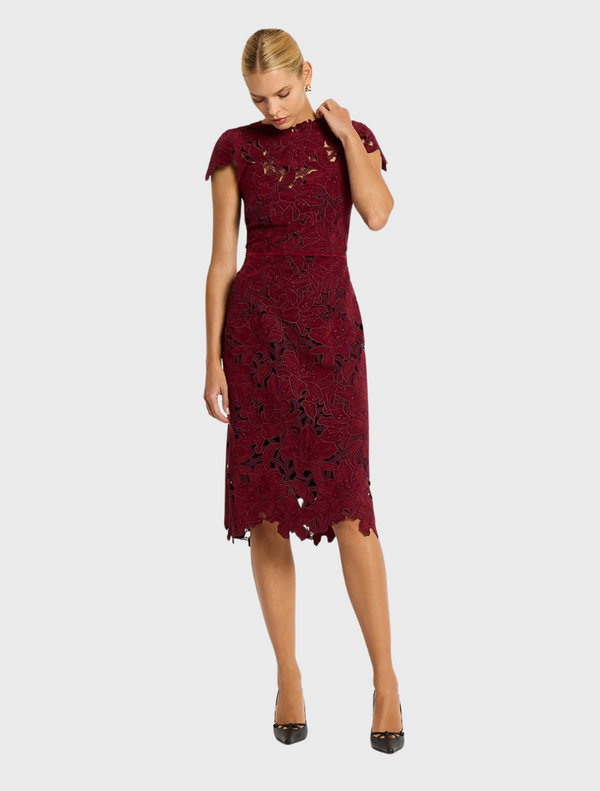 Scarlett Cap Sleeve - Ruby
