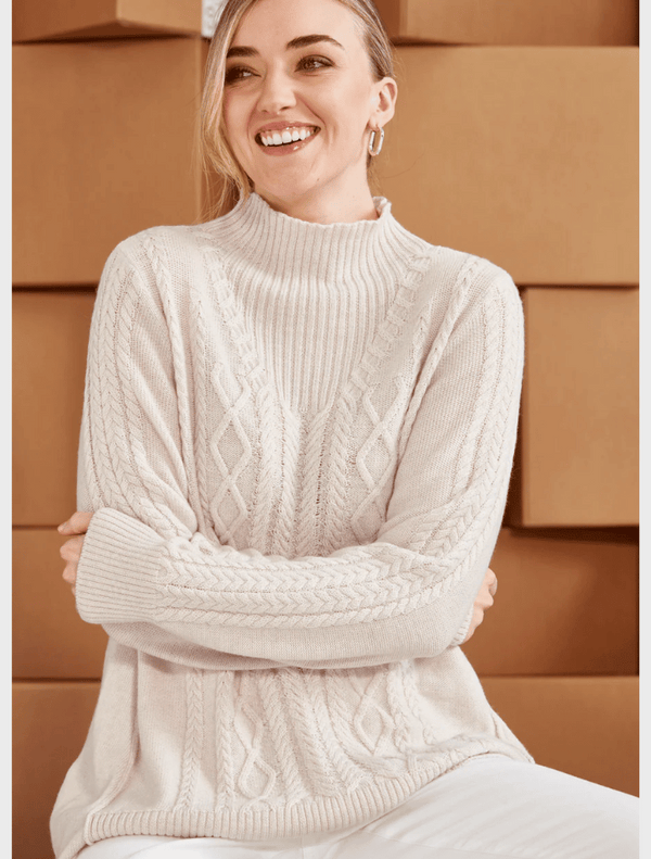Whisper Sweater - Bone
