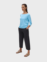Relaxed Boat Neck - Capri