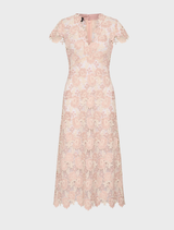 Belinda Dress - Blush Cream