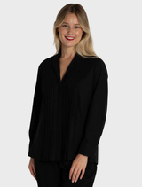 Powder Tux Shirt - Black