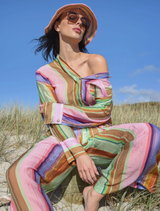 Look Ahead Shirt - Candy Stripe