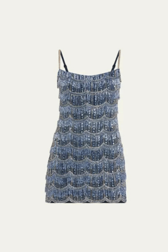 Sadia Mini Dress - Blue