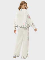 Alex Wide Leg Pant - Linen Kiss