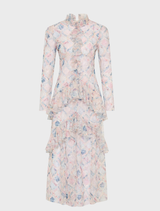 Gigi Dress - Blush Blue Lilac