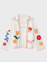 Miami Crochet Cardigan - Colorful