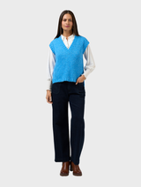 Tilly Vest - Azure