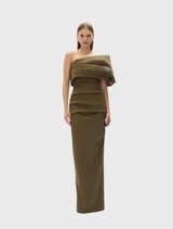 Kat Gown - Olive