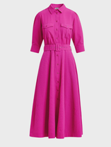 Jizo Shirt Dress - Mauve Love