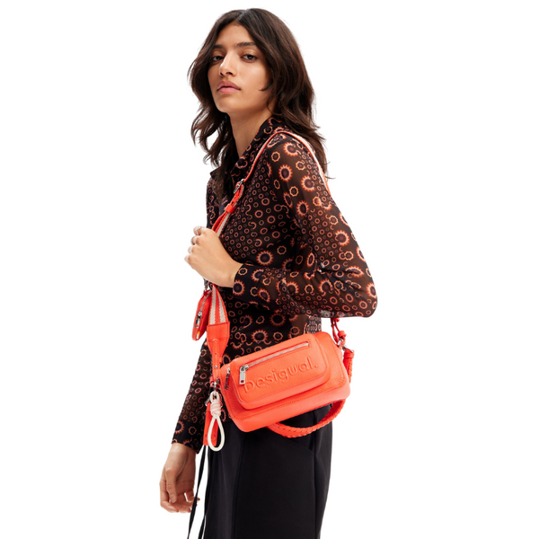 Half Logo 24 Camb Bag - Mandarina