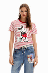 Ts Mickey Patch - Carmine