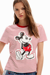 Ts Mickey Patch - Carmine