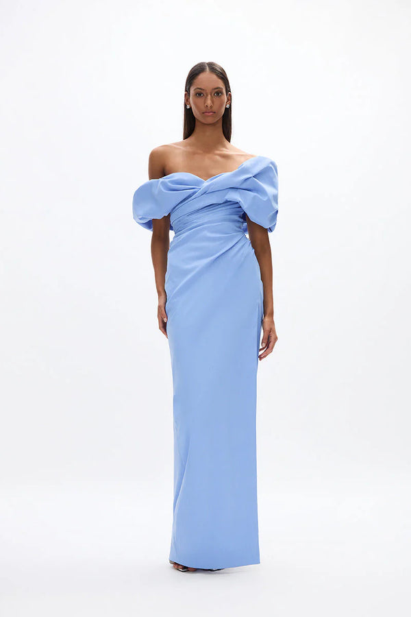 Gia Gown - Vista blue