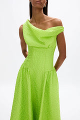 Elley Dress - Lime