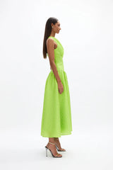 Elley Dress - Lime