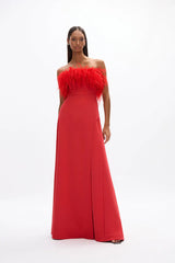 Link Gown -  Bright red