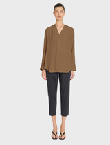 Tab Shirt - Tannin