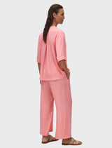 Ribbon Edge Plaza - Peach