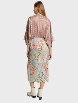 Camilla Twisted Waist Dress - Shipibo