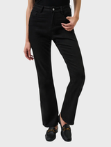 Classic Bootcut Stretch Jeans - Black