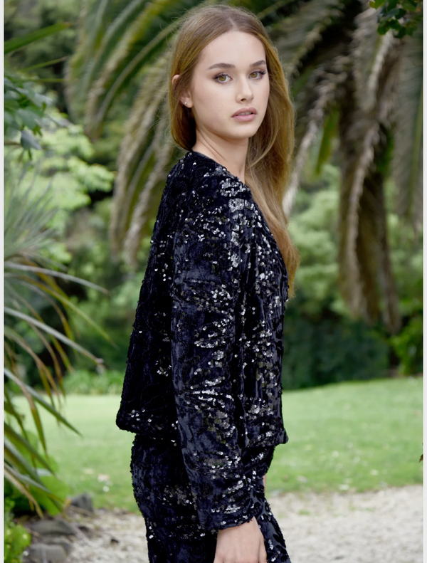 Lady Luck Cardigan - Black