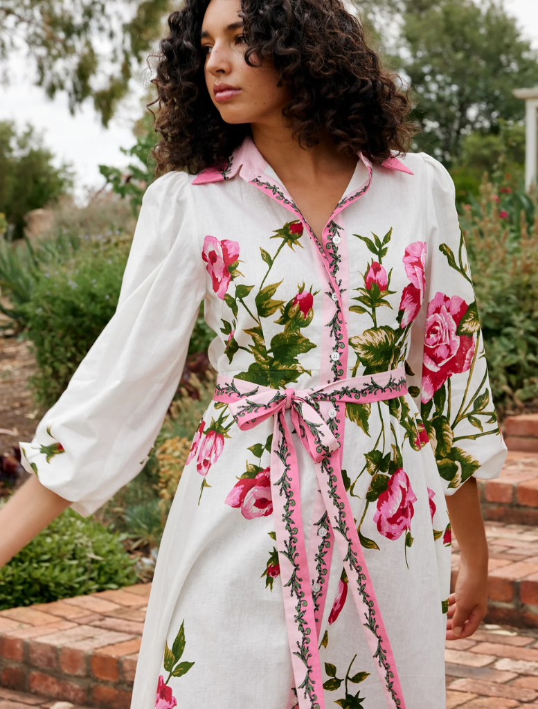 Lucille Dress - Antique Rose