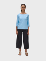 Relaxed Boat Neck - Capri