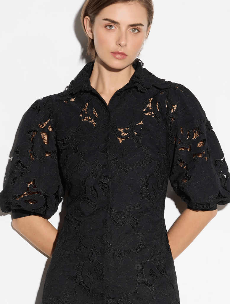 Monte Carlo Shirt Dress - Black