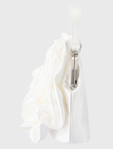 Rosita Rosette Frame Bag - White