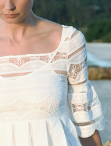 Swing Of Beauty Dress - White