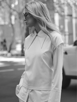Peak Collar Shirt - Vanilla