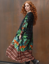 Subtle Sweet Dress - Leopard Stripe