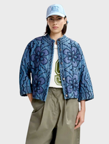 Jatropha Cotton Jacket - Nile Blue