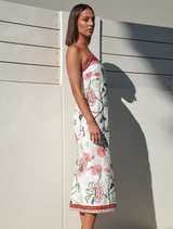 Threading On Sunshine Dress - White Floral