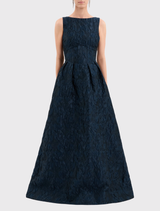Cascades Gown - Teal