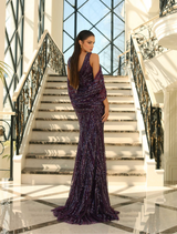 Aneta Gown - Plum