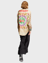 Ella Boyfriend Shirt - Jeans Lycra