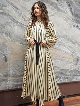 Blurred Lines Dress - Stripes