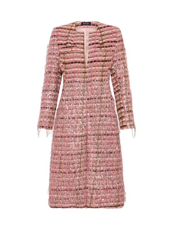 Paris Coat - Pink ivory