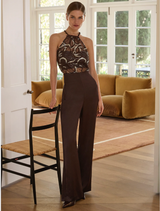 Monique Top - Chocolate Silver