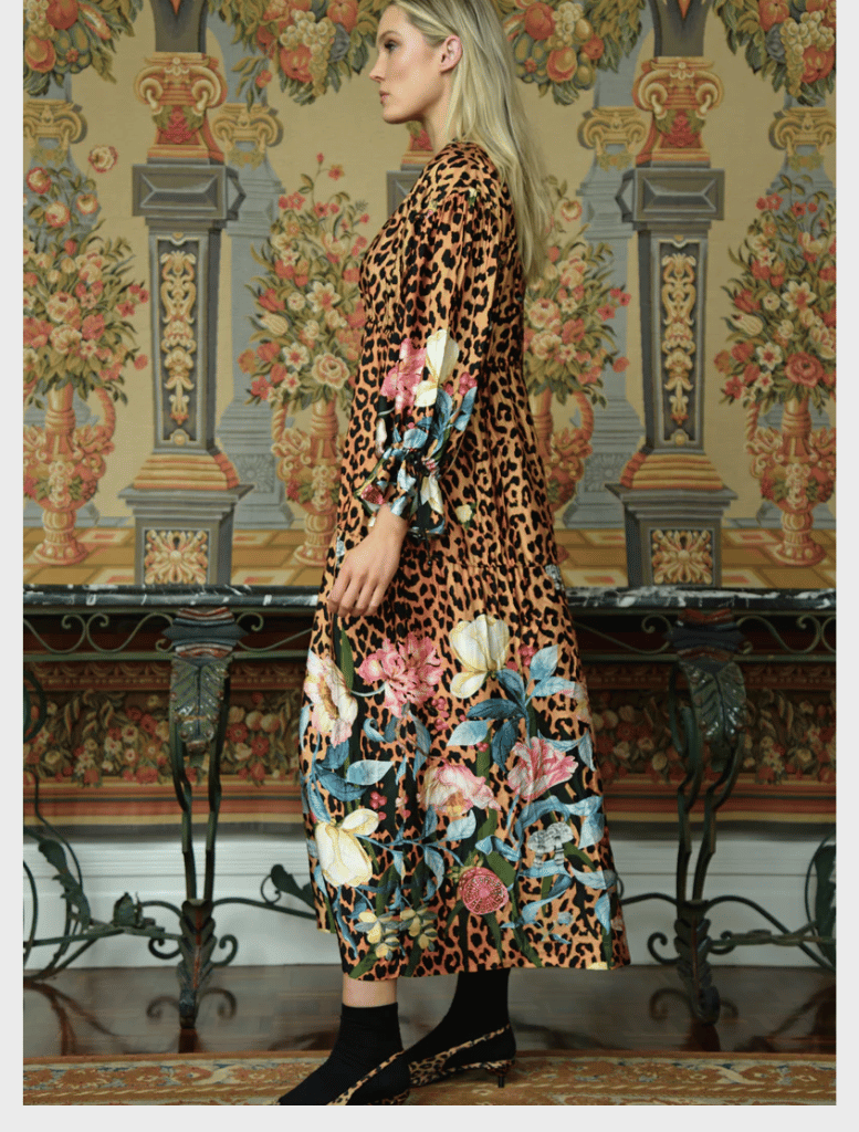 Off Tropic Dress - Leopard