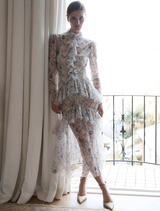 Gigi Dress - Blush Blue Lilac