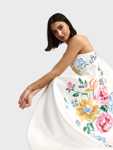 Delphine Gown - Antique Bouquet