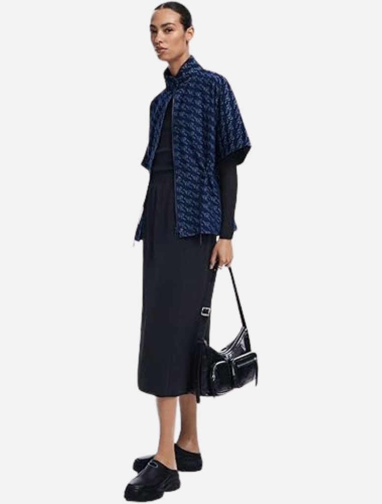 Poncho Imago. - Denim Blue