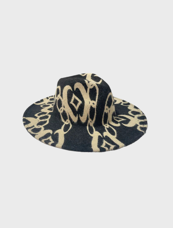 Hat's All Folks Hat - Black & Tan