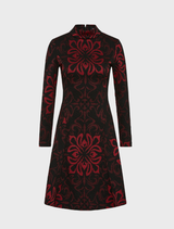 Monica A-Line - Red Black
